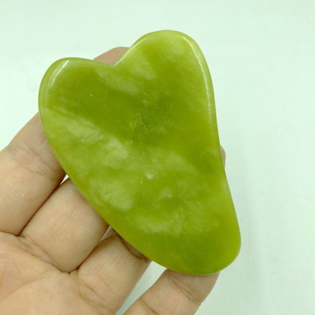 Gua Sha Jade Guasha Massage Board Natural Stone Scraper