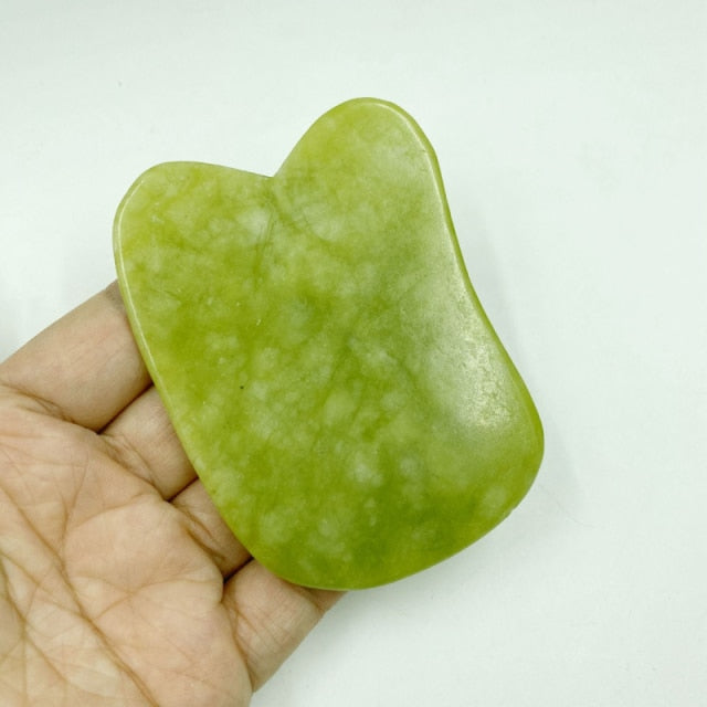 Gua Sha Jade Guasha Massage Board Natural Stone Scraper