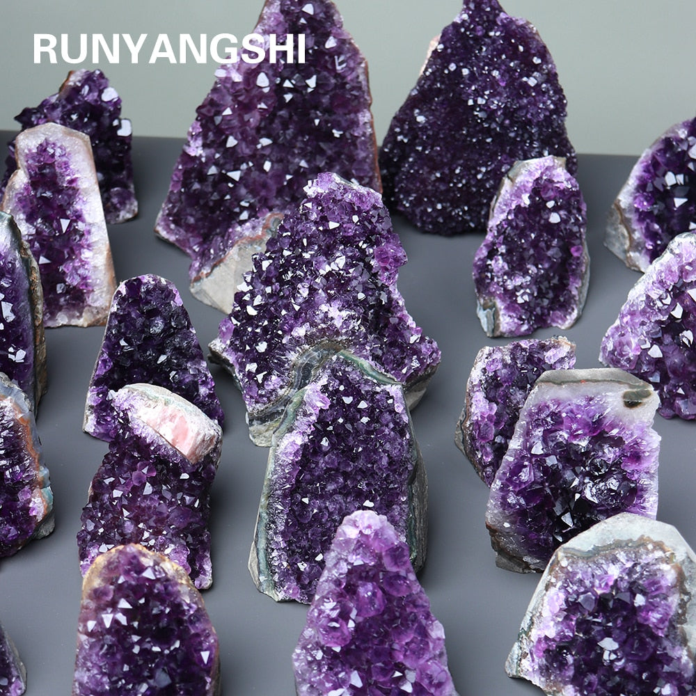 Uruguayan Amethyst Cluster Deep Violet Quartz