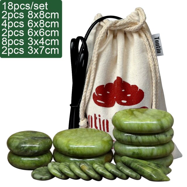 Tontin Health Care stones massage spine lava stone spa