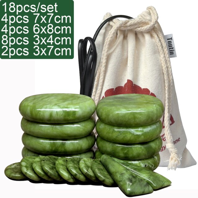 Tontin Health Care stones massage spine lava stone spa