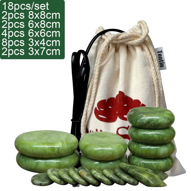 Tontin Health Care stones massage spine lava stone spa