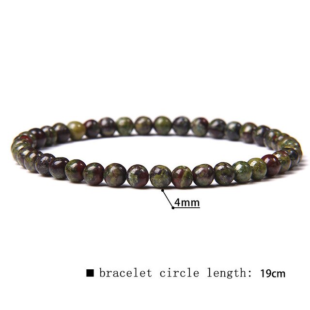 Green Blue Mini Beads Bracelet Cat Eye Jades