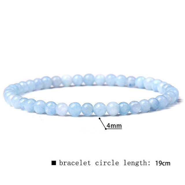 Green Blue Mini Beads Bracelet Cat Eye Jades