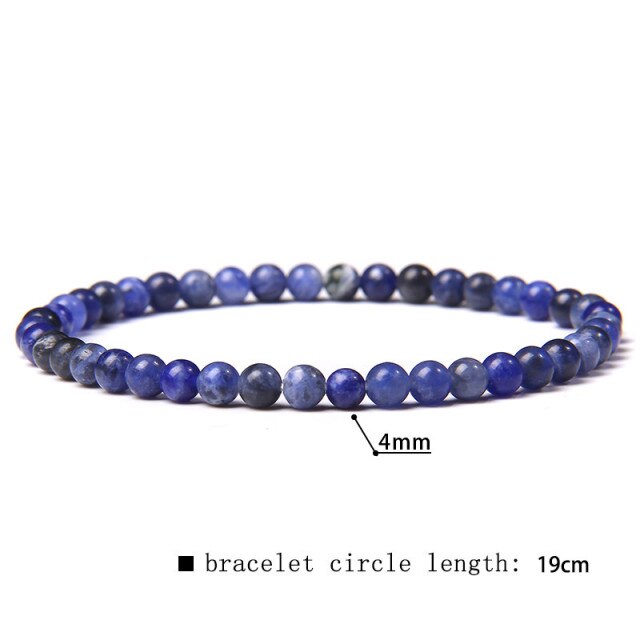 Green Blue Mini Beads Bracelet Cat Eye Jades