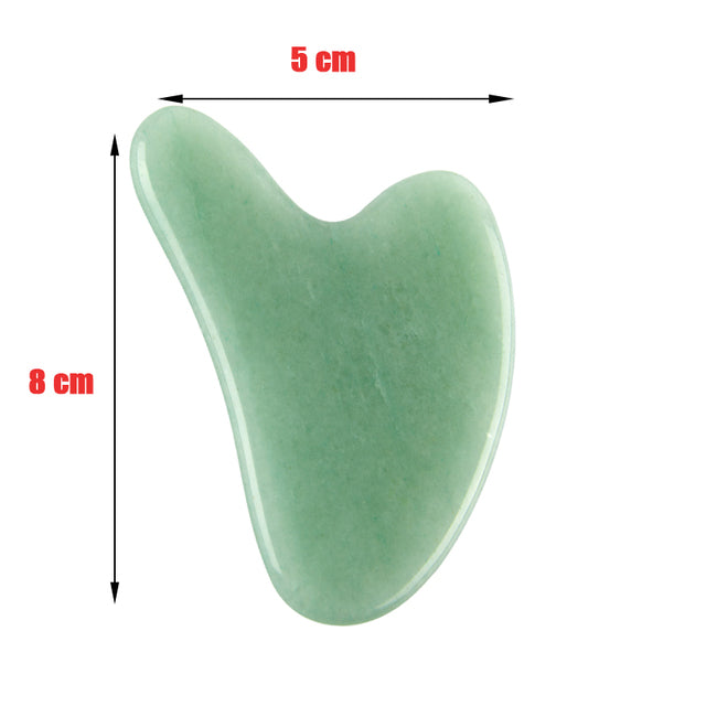 Jade Stone Scraper Facial Neck Body Massager
