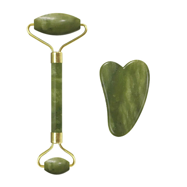 Jade Face Roller Natural Real Stone