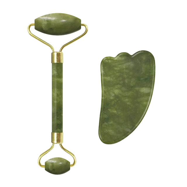 Jade Face Roller Natural Real Stone