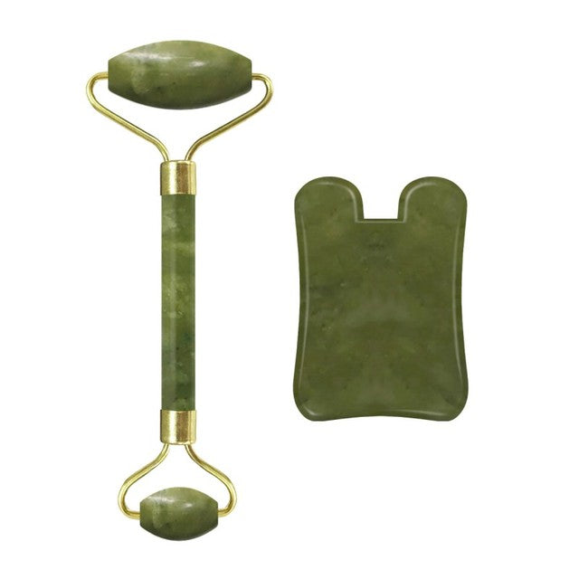 Jade Face Roller Natural Real Stone