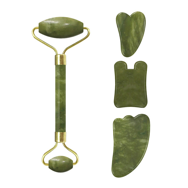 Jade Face Roller Natural Real Stone