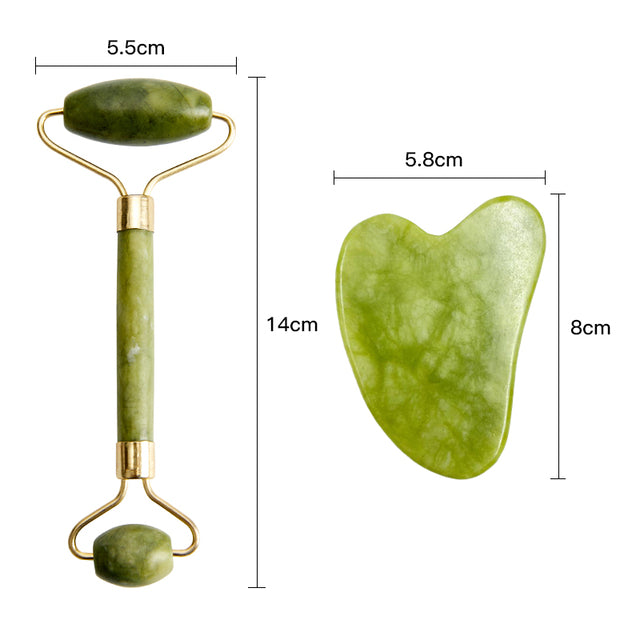 Jade Stone Face Massager Thin Face Lift Anti Wrinkle