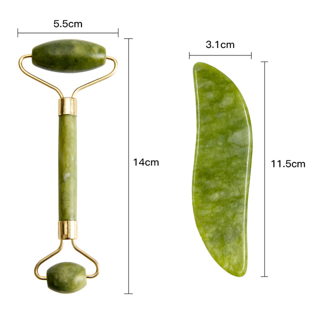 Jade Stone Face Massager Thin Face Lift Anti Wrinkle