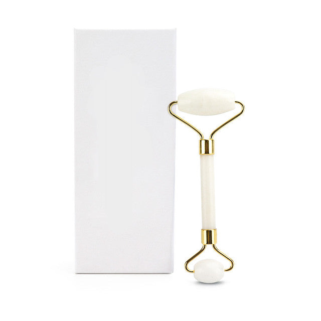 Mute Rose Quartz Facial Roller Jade