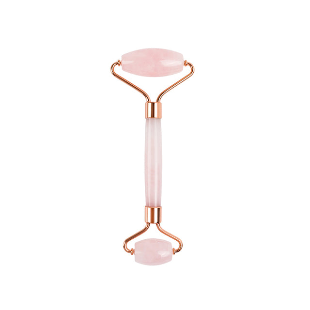 Mute Rose Quartz Facial Roller Jade