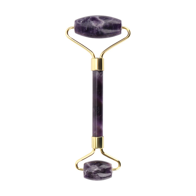 Mute Rose Quartz Facial Roller Jade
