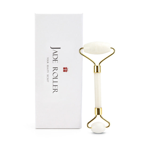 Mute Rose Quartz Facial Roller Jade