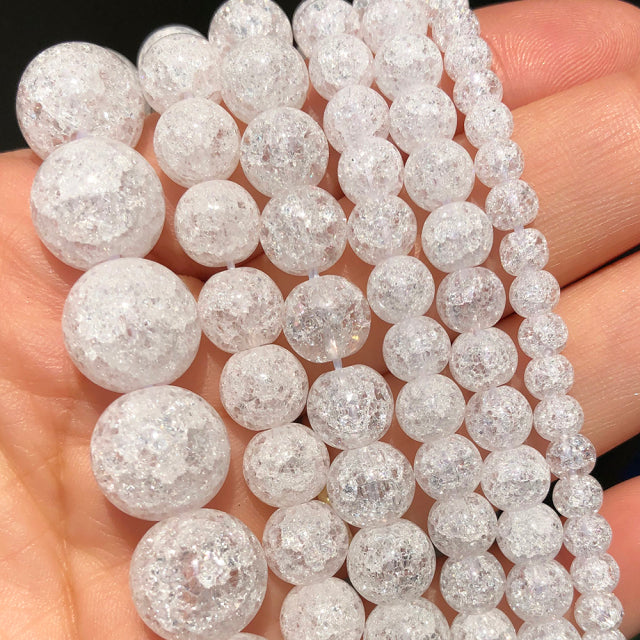 Natural Stone Dark Blue Chalcedony Jades Beads
