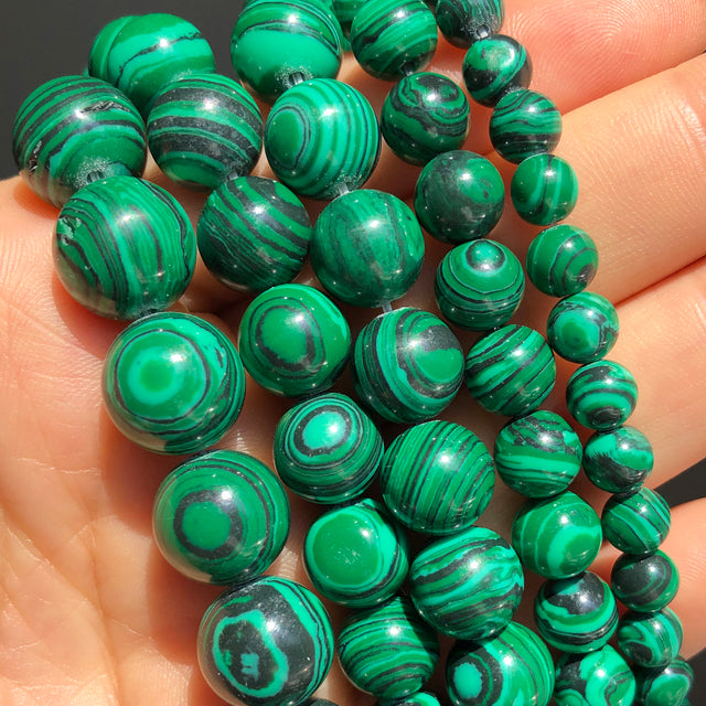 Natural Stone Dark Blue Chalcedony Jades Beads