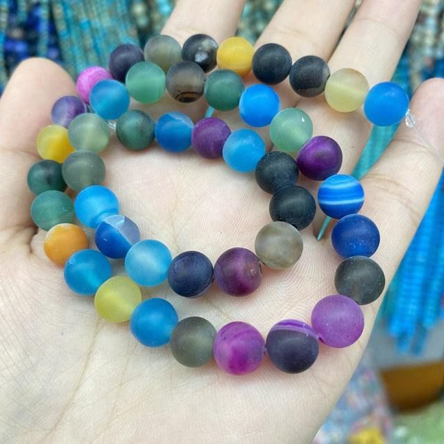 Matte Turquoises Jades Charms Minerals Beads