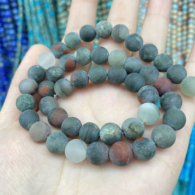 Matte Turquoises Jades Charms Minerals Beads