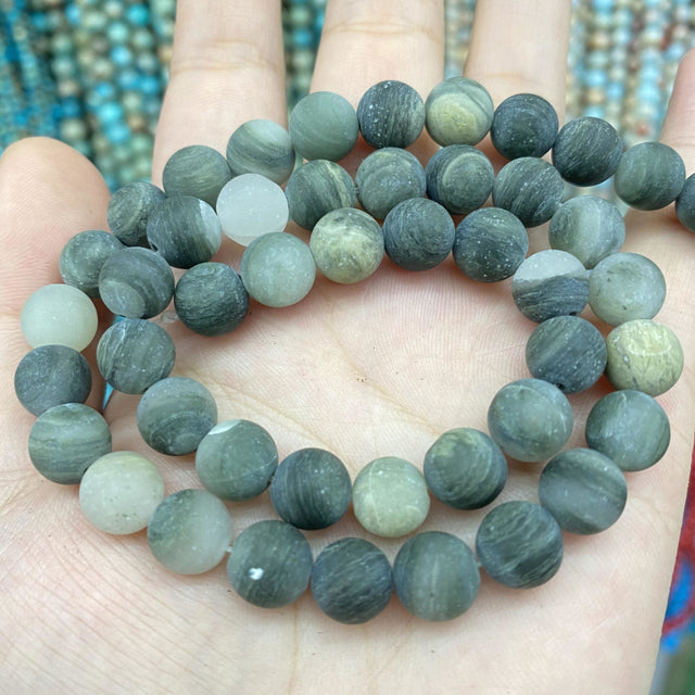 Matte Turquoises Jades Charms Minerals Beads