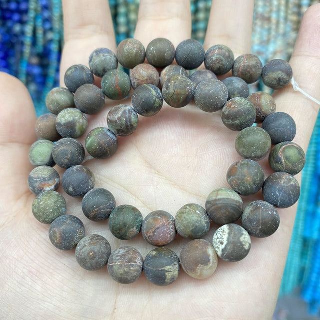 Matte Turquoises Jades Charms Minerals Beads