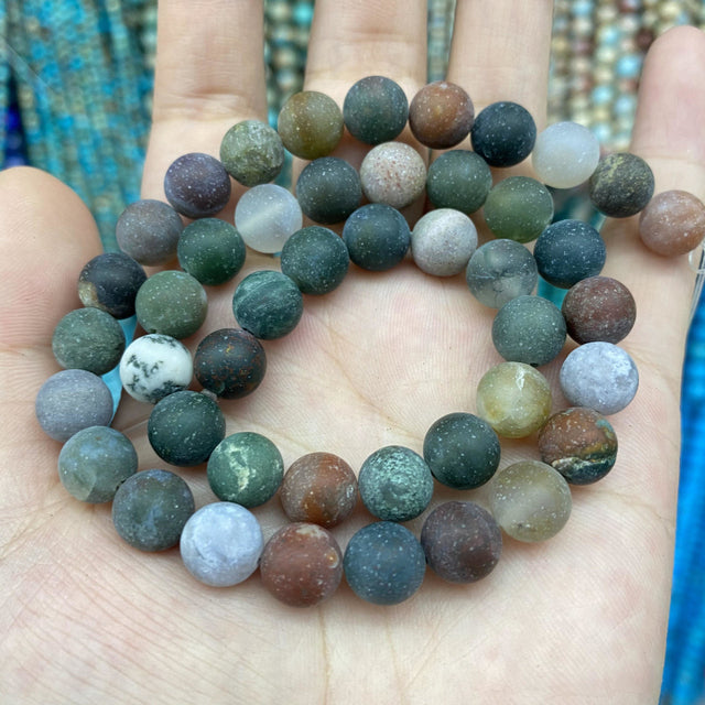 Matte Turquoises Jades Charms Minerals Beads