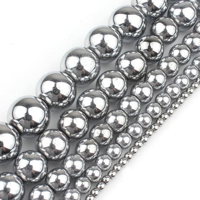 Natural White Stone Beads Howlite Crystal Pearl