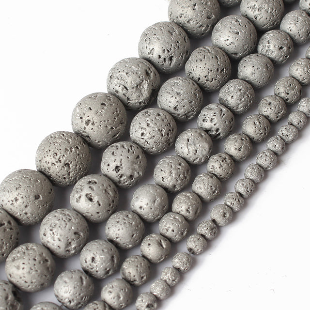 Natural White Stone Beads Howlite Crystal Pearl