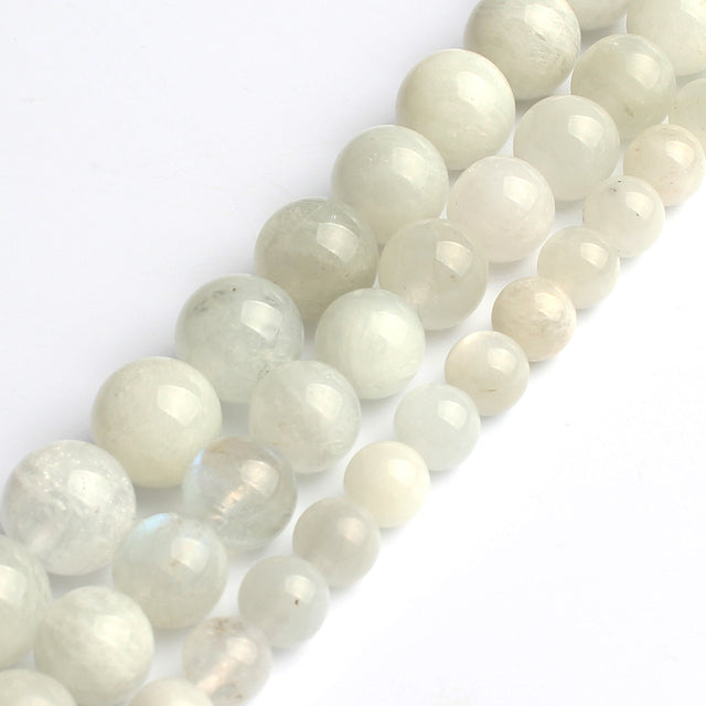 Natural White Stone Beads Howlite Crystal Pearl