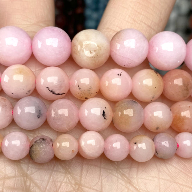 Jades Round Beads for Jewelry Making Diy