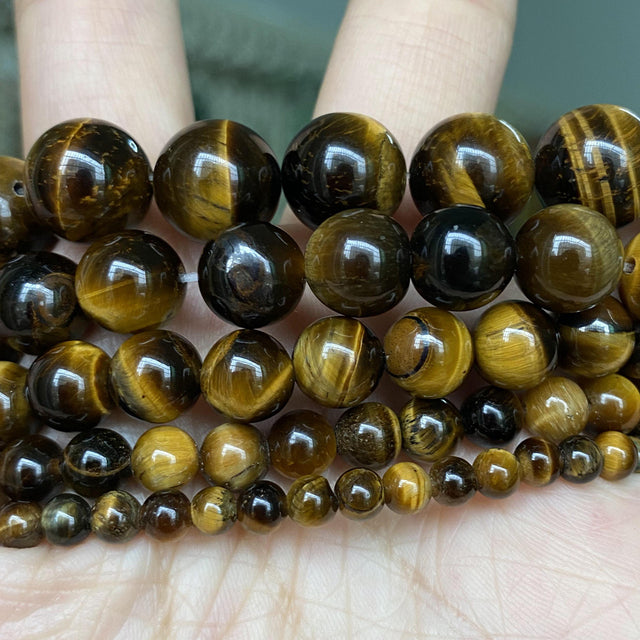 Jades Round Beads for Jewelry Making Diy