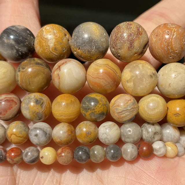Jades Round Beads for Jewelry Making Diy