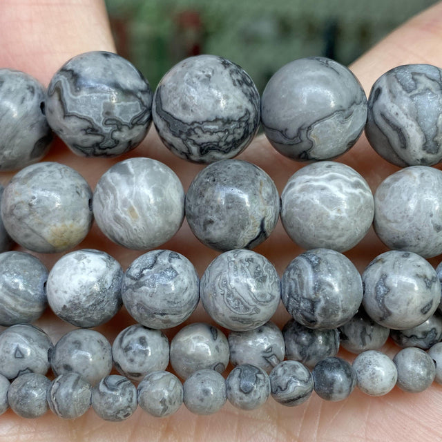 Jades Round Beads for Jewelry Making Diy