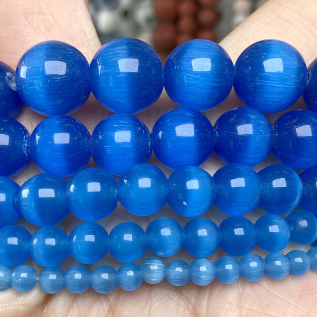 Jades Round Beads for Jewelry Making Diy