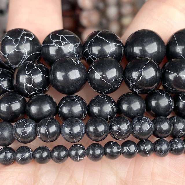 Jades Round Beads for Jewelry Making Diy