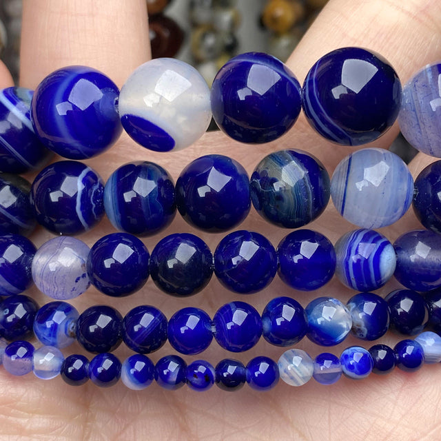 Jades Round Beads for Jewelry Making Diy