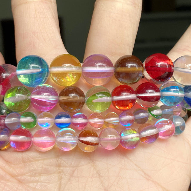 Jades Round Beads for Jewelry Making Diy