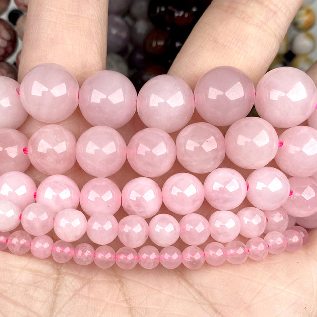 Jades Round Beads for Jewelry Making Diy