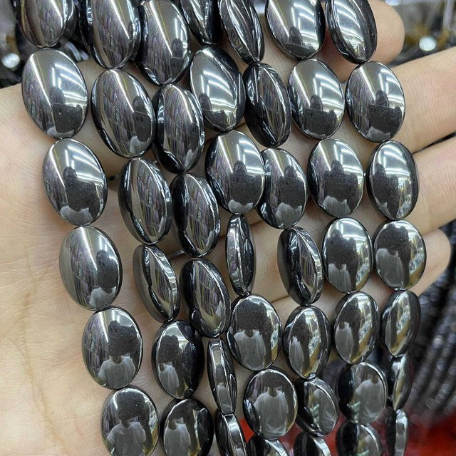 Natural Stone Oval Shape Agates Beads