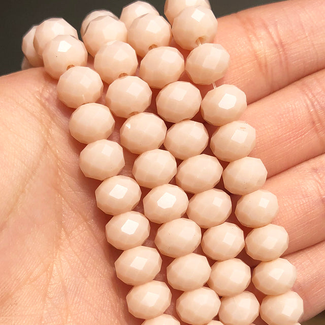Wholesale Natural Stone Pink Round Beads