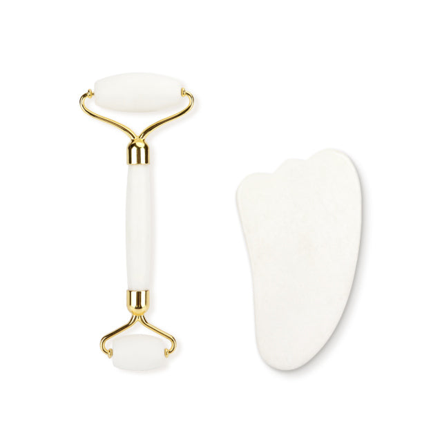 Rose Quartz Roller Facial Jade Roller Stone