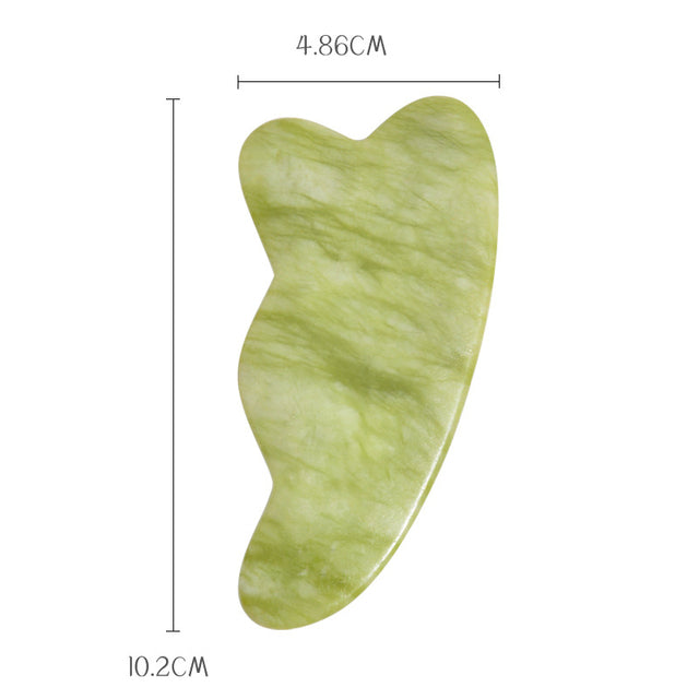 Jade Gua Sha Natural Stone Scraper Board