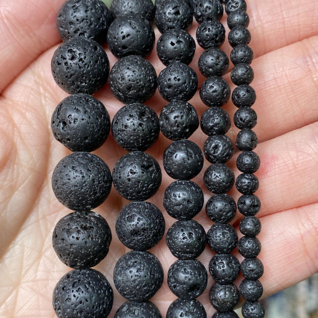 Natural Stone Round Beads for Jewelry