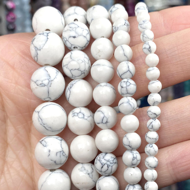 Natural Stone Round Beads for Jewelry