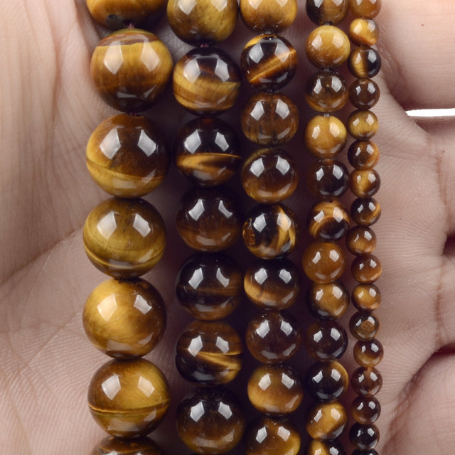 Natural Stone Round Beads for Jewelry