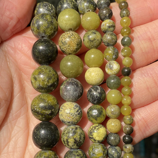 Natural Stone Round Beads for Jewelry