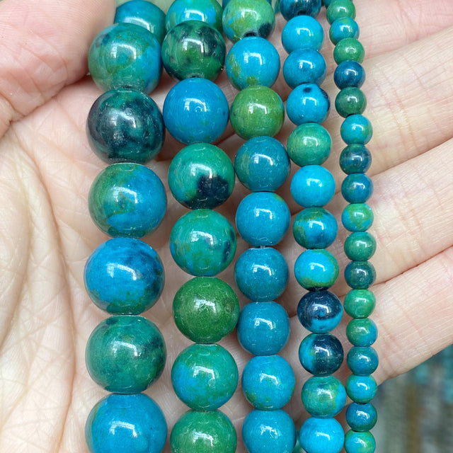 Natural Stone Round Beads for Jewelry