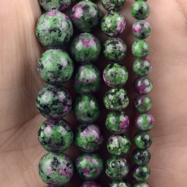 Natural Stone Round Beads for Jewelry