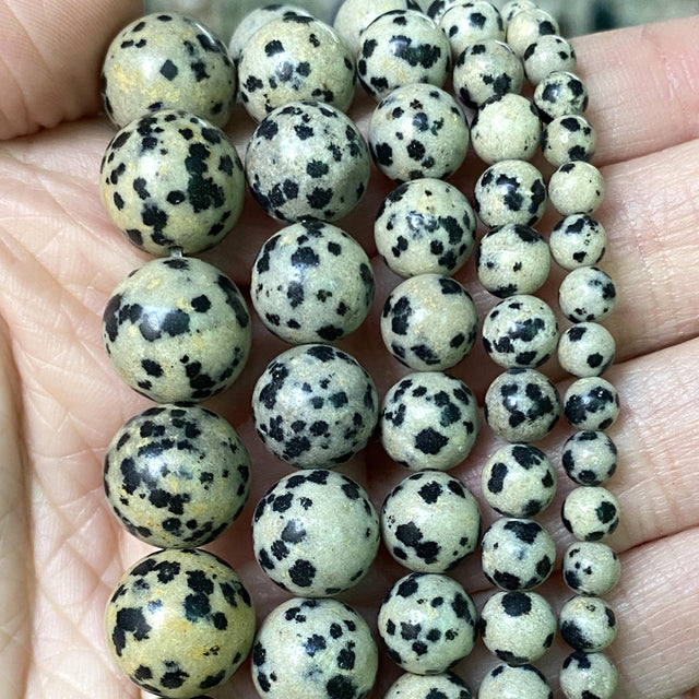 Natural Stone Round Beads for Jewelry